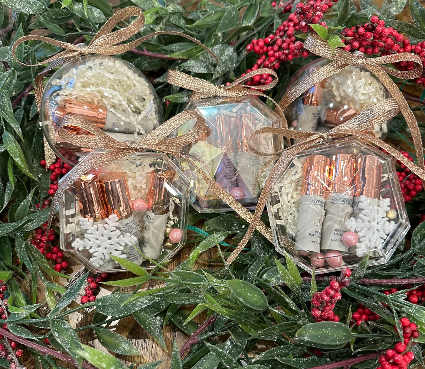 Hydrinity holiday ornaments