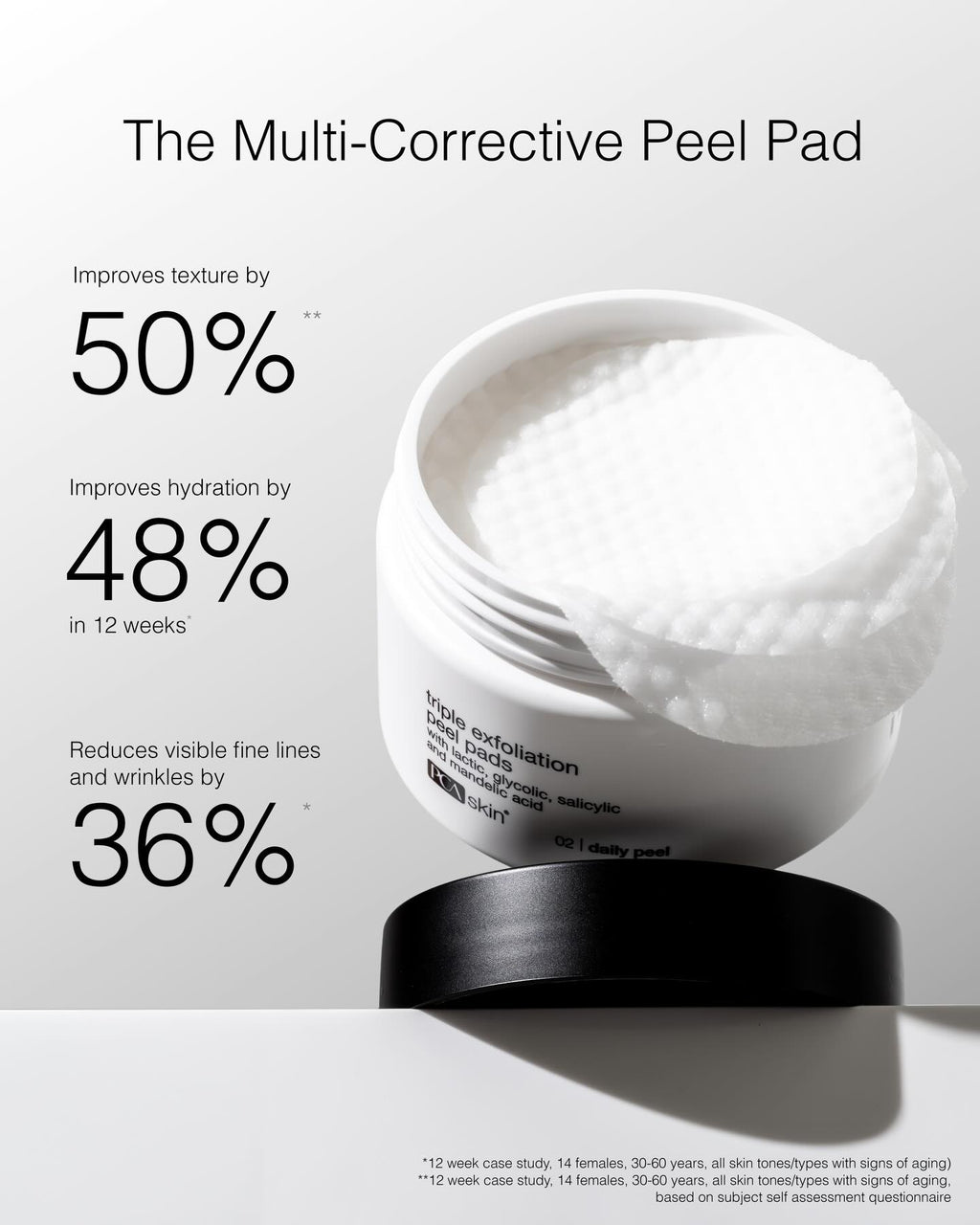 PCA Skin Triple Exfoliation Peel Pads